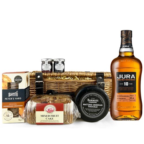 Jura 10 Year Old Whisky Premium Gift Hamper – Luxury Food & Drink Hamper